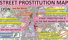 Europæiske callgirls og teen prostituerede i Lyon, Frankrig