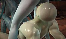 इस 3 डी पोर्न वीडियो में फिश गर्ल्स और एक सुंदर स्क्विडवर्ड के साथ थ्रीसम मज़ा