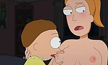 3D ポルノ: 18 歳の売春婦とリックとモーティの暑い夏のオファー